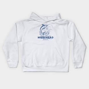 Morehead City Marlin Fishing in North Carolina Kids Hoodie